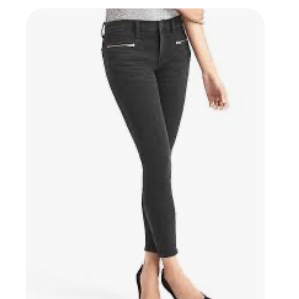Women's dark green Gap 1969 True Skinny Jeans